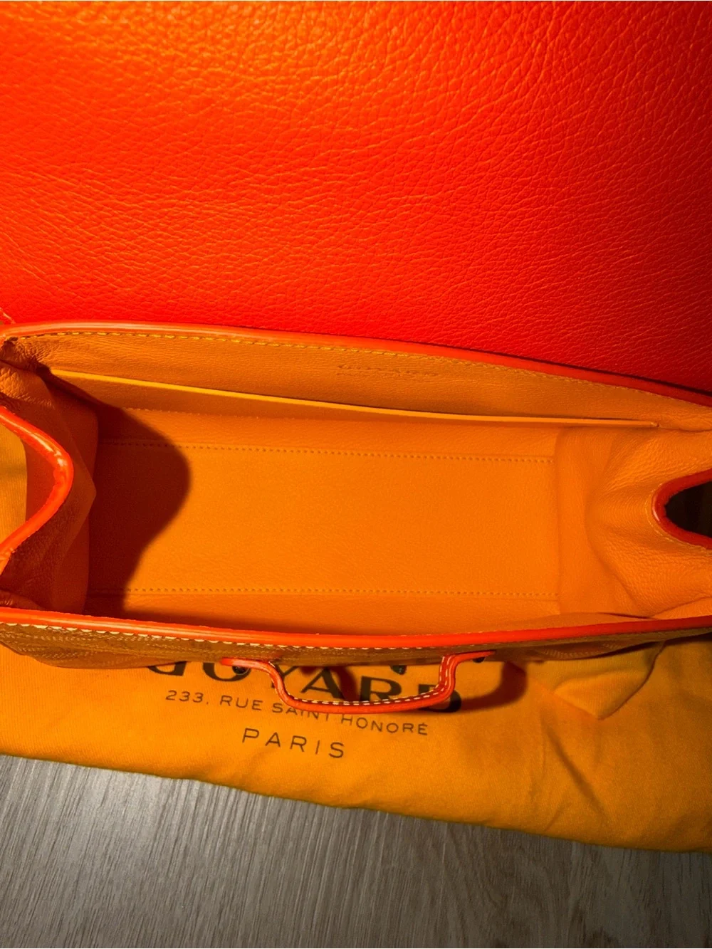 Goyard orange Saigon brand new with tag - Picture 3 of 5